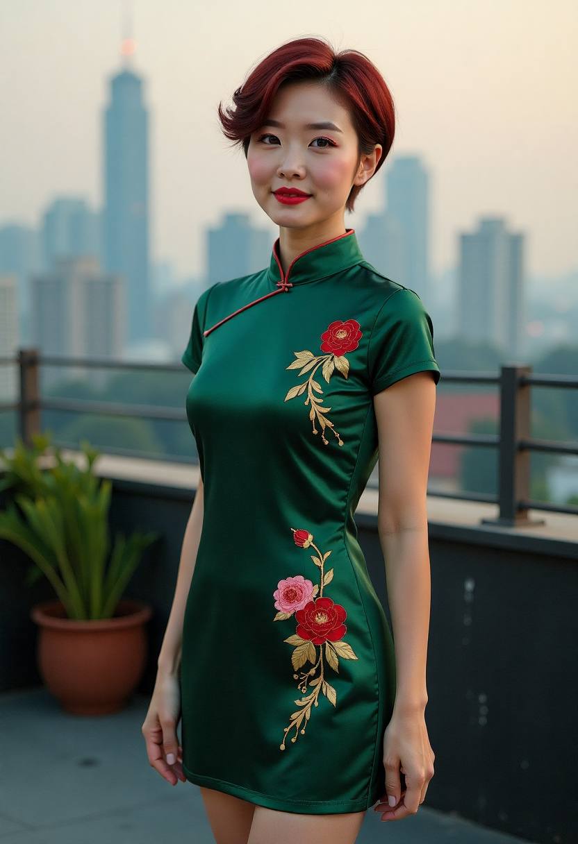 枝枝和爸爸走过南澄巷